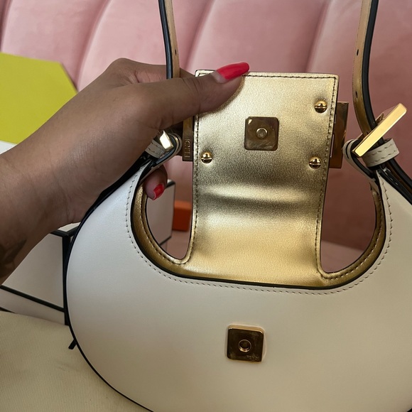 Fendi mini cookie bag white ivory - Picture 4 of 8